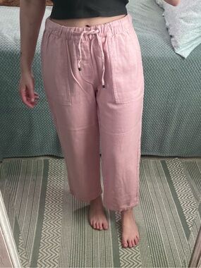 Zara Pink Drawstring Pants
